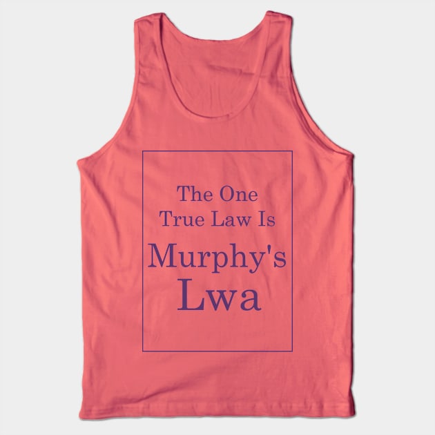 Murphy's Lwa (Purple Text) Tank Top by TimH